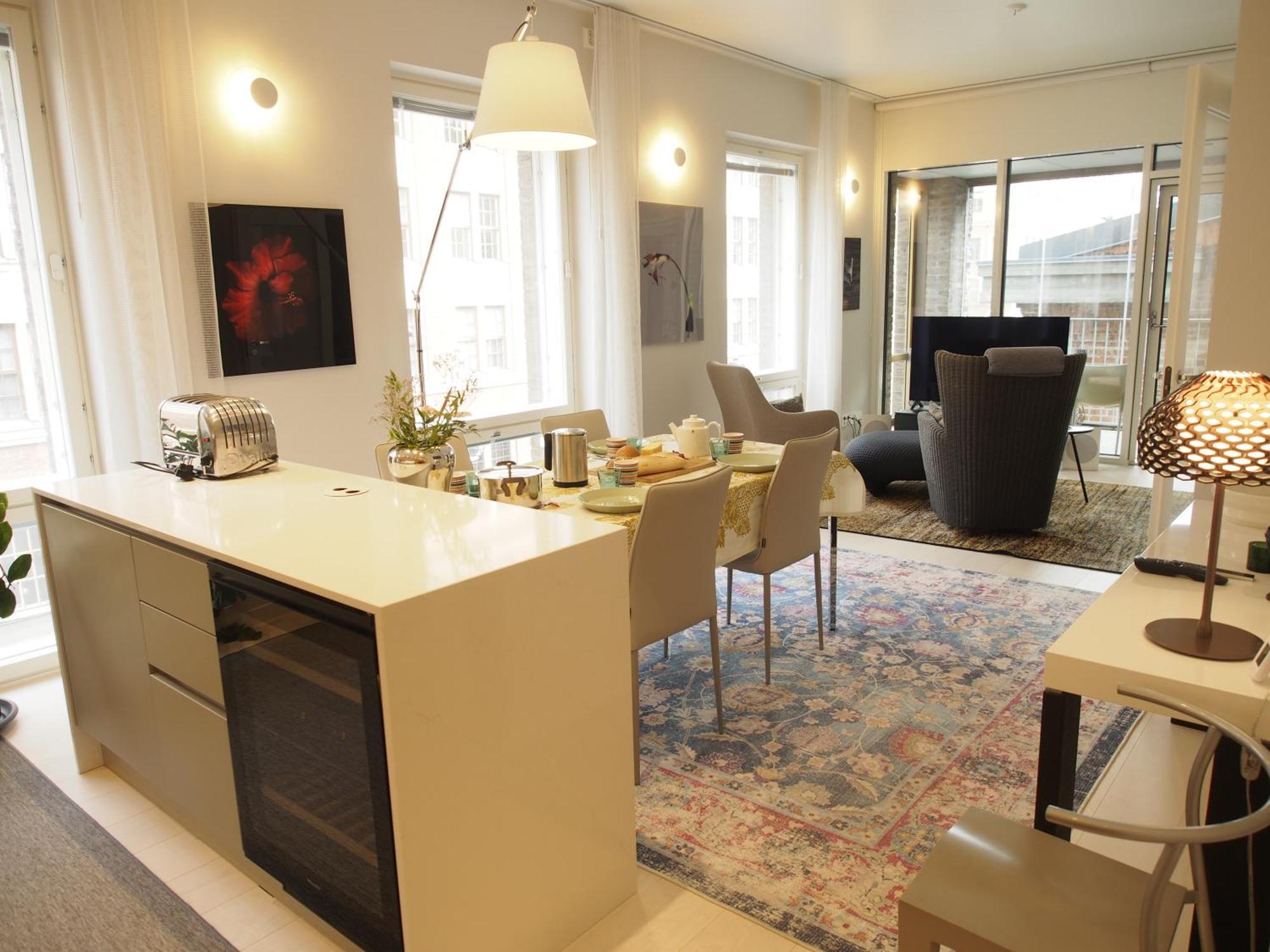 Luxury City Seafront Apartment With Balcony Helsingfors Exteriör bild