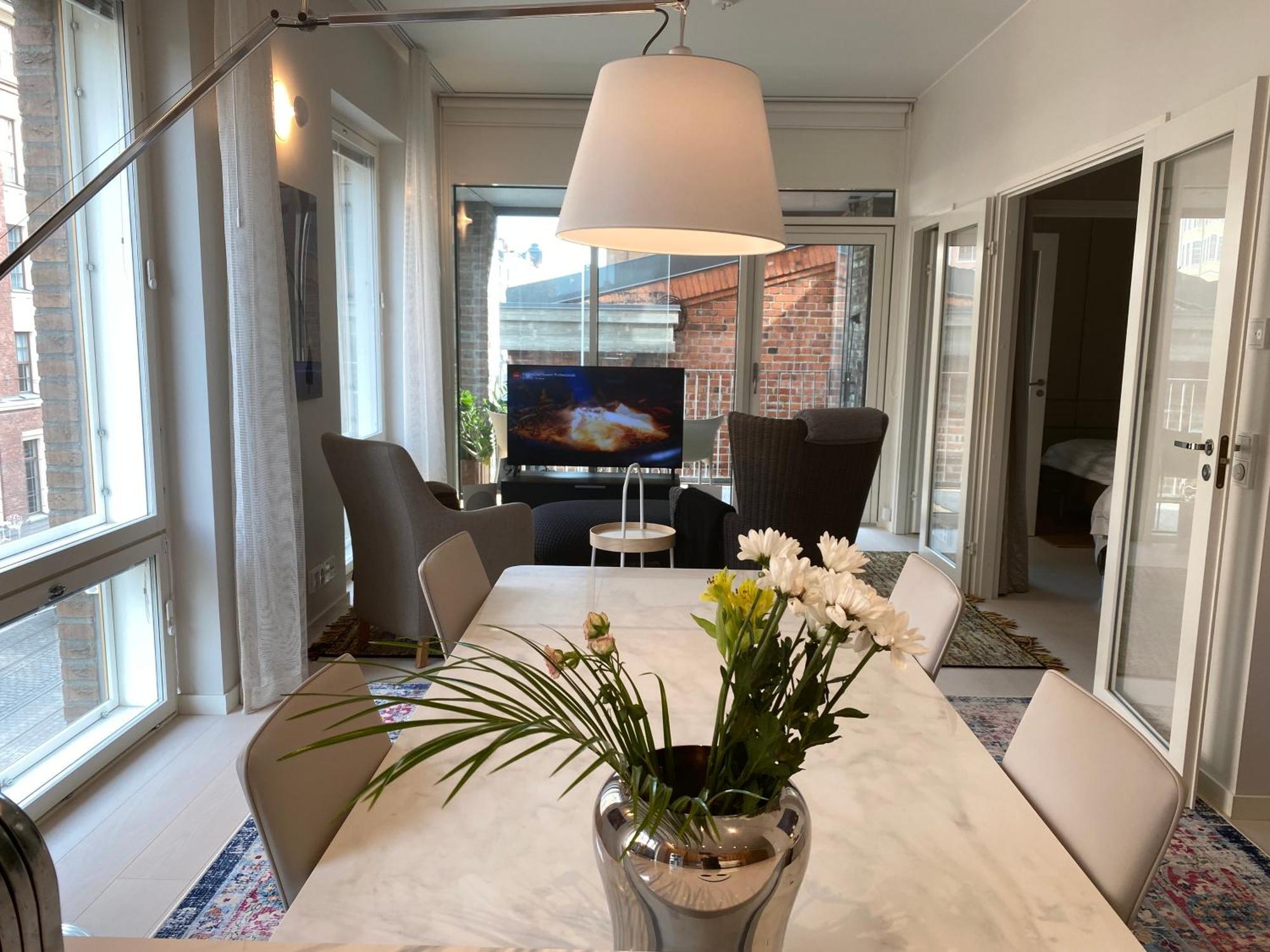 Luxury City Seafront Apartment With Balcony Helsingfors Exteriör bild