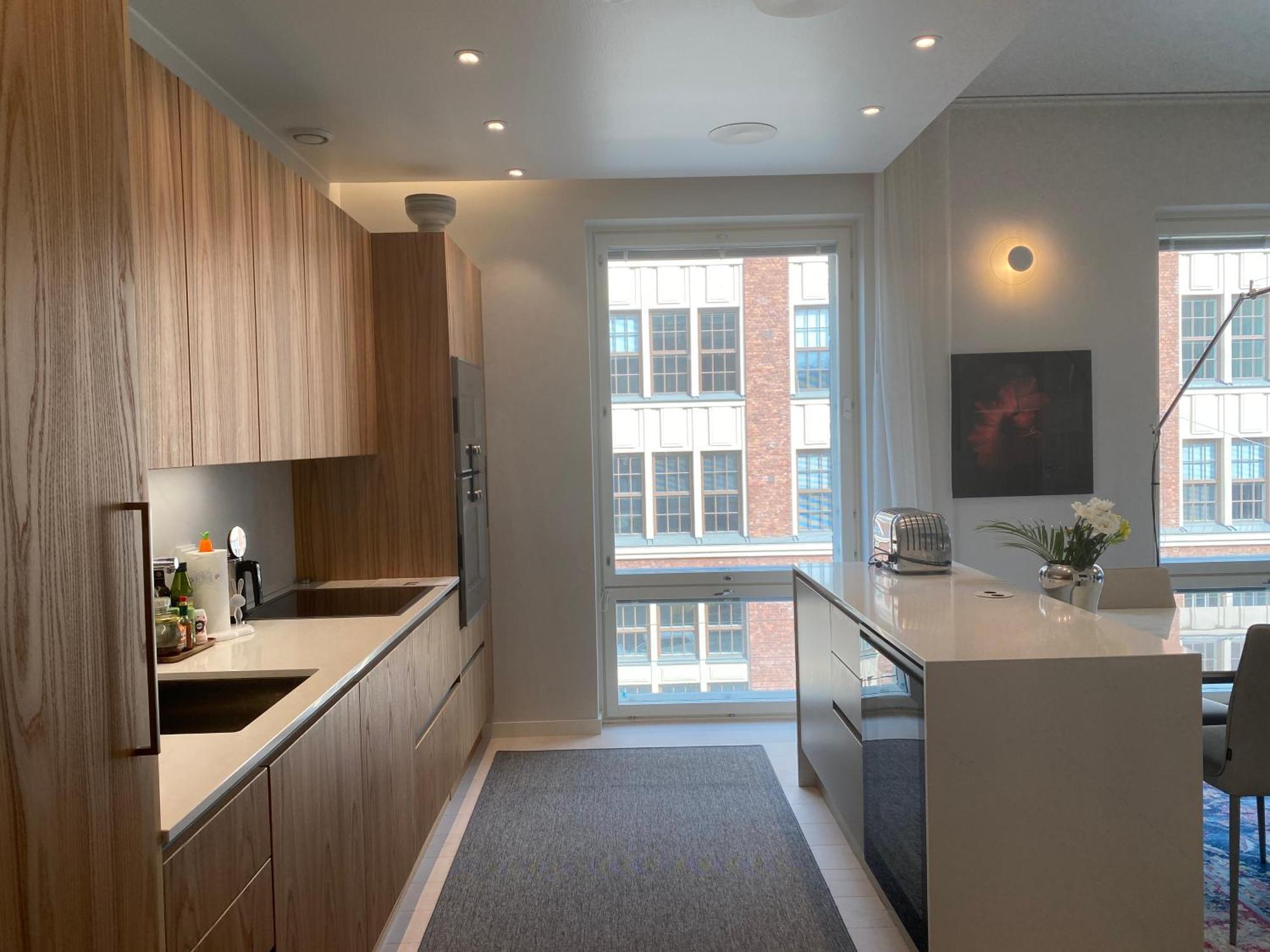 Luxury City Seafront Apartment With Balcony Helsingfors Exteriör bild